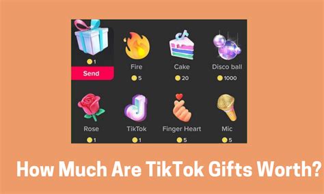 tik tok gifts 2025